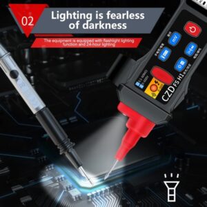 Мултицет писалка 600V с автоматична настройка за AC DC напрежение съпротивление капацитет диод NCV Hz - Image 4