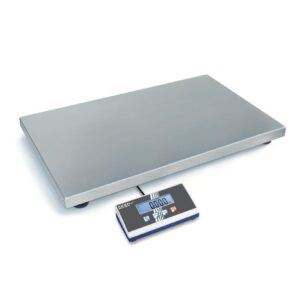 Платформена везнa Kern EOB 300K100XL, ветеринарна, 300 кг, Прецизност: 100 гр, Захранване: 4 Батерии 1.5 V AA или мрежов адаптер