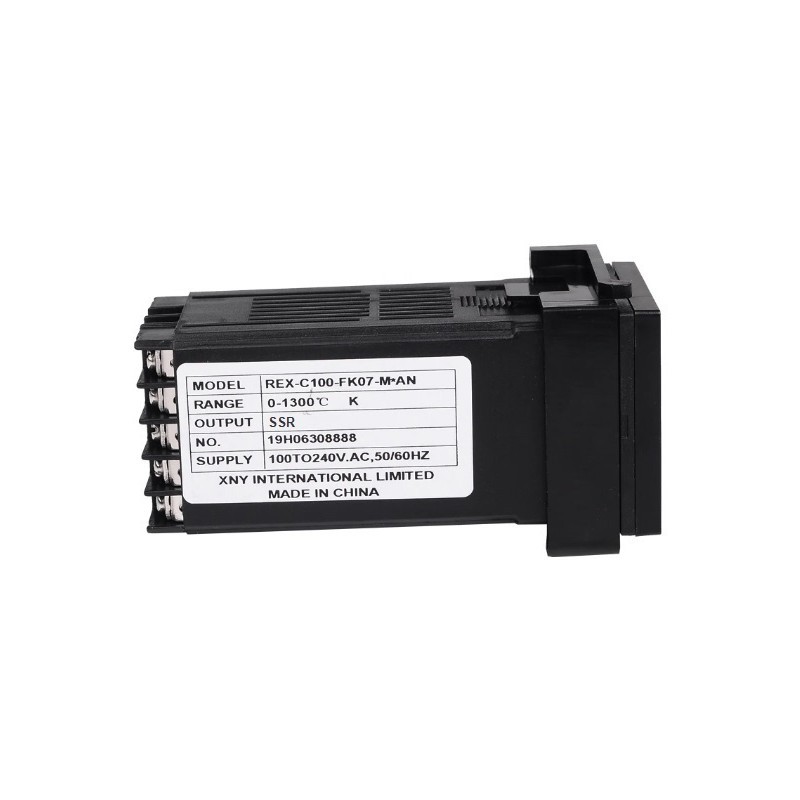 ПРОМО ПАКЕТ Термоконтролер REX C100, 220V AC, 220V AC, Изход реле NO + NC, -199 до 1372°C , датчик K, J, Pt100 терморегулатор - Image 2